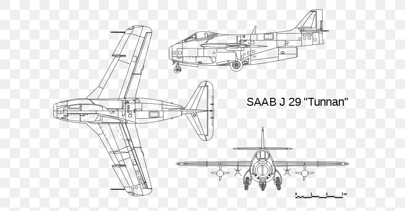 Saab 29 Tunnan SAAB 21 Swedish Air Force Museum Saab 37 Viggen Saab AB, PNG, 640x427px, Saab 29 Tunnan, Aerospace Engineering, Aircraft, Aircraft Engine, Airplane Download Free