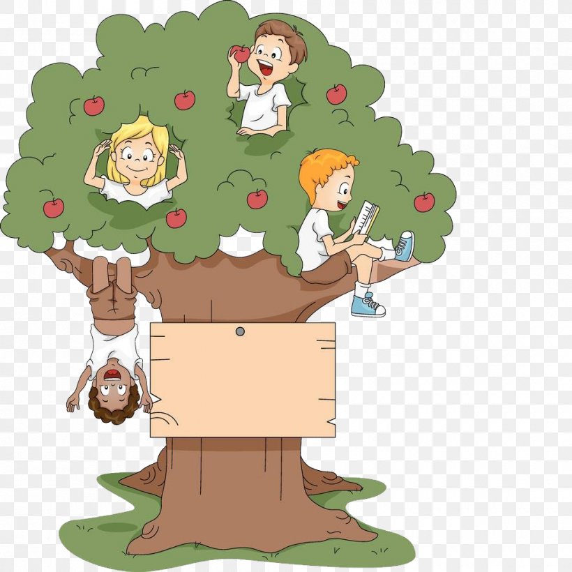 Apple Stock Photography Tree Royalty-free Clip Art, PNG, 1000x1000px, Apple, Art, Cartoon, Child, Christmas Download Free