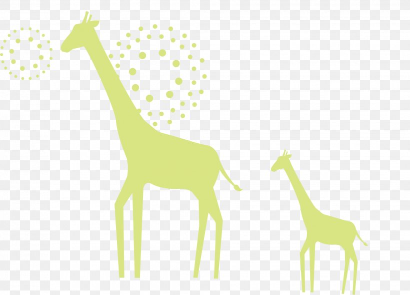 Giraffe Deer Illustration, PNG, 2064x1483px, Giraffe, Area, Cartoon, Deer, Giraffidae Download Free