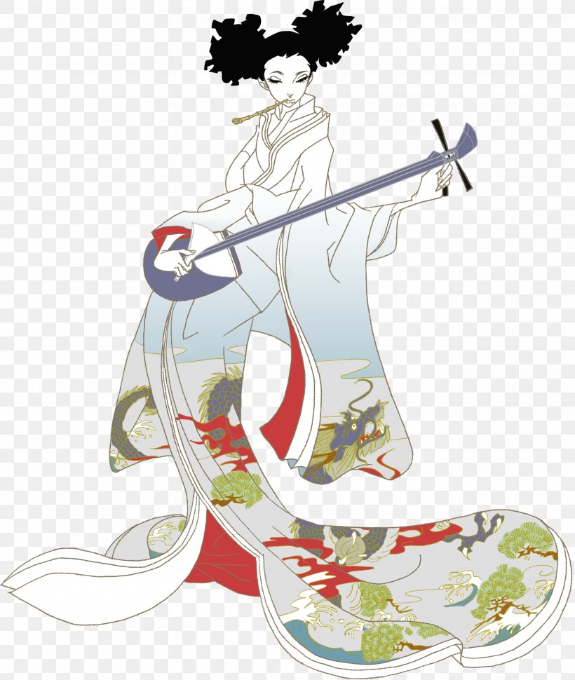 Samurai Bushido Illustration, PNG, 2619x3101px, Samurai, Art, Bushido, Cartoon, Costume Design Download Free
