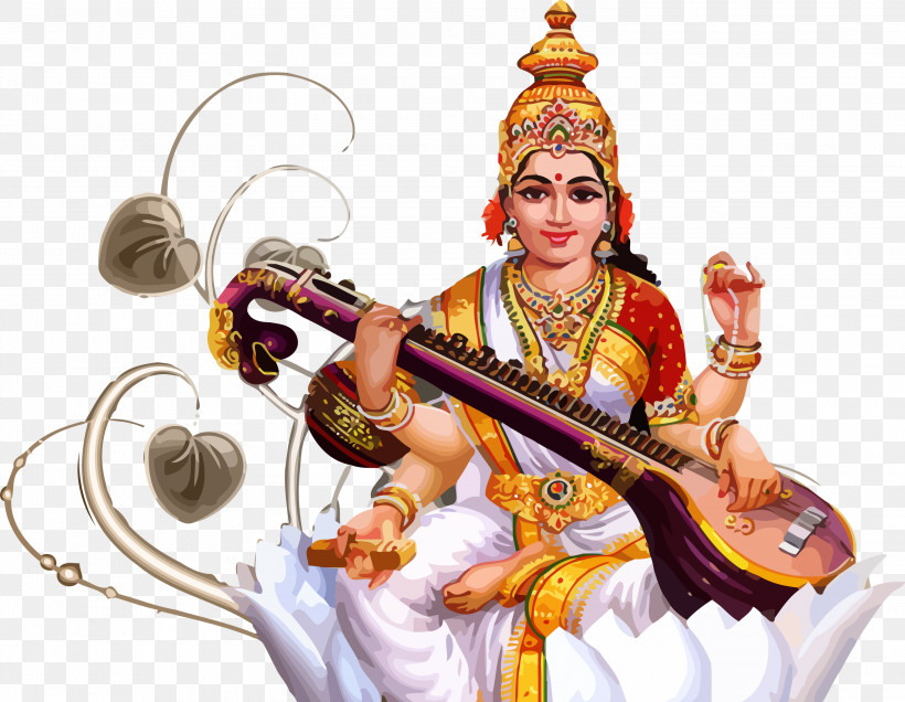 Vasant Panchami Basant Panchami Saraswati Puja, PNG, 3000x2330px, Vasant Panchami, Basant Panchami, Guru, Indian Musical Instruments, Musical Instrument Download Free
