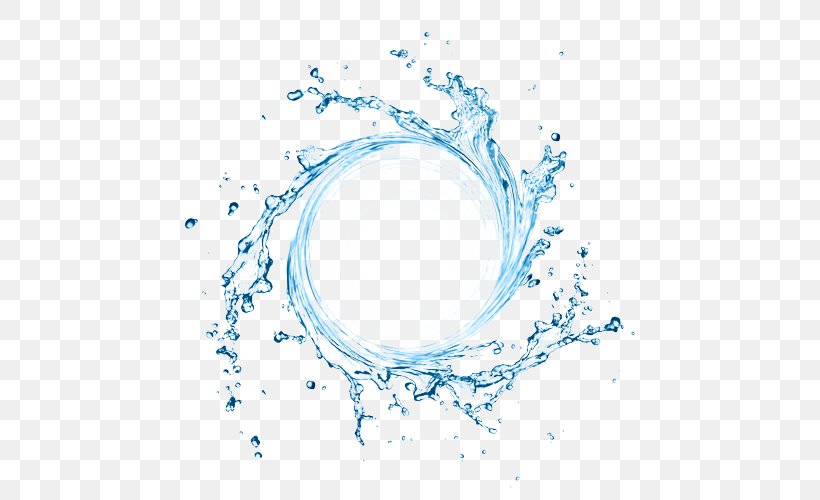 Water Cycle Drop Splash, PNG, 500x500px, Water, Artwork, Blue, Drop, Istock Download Free