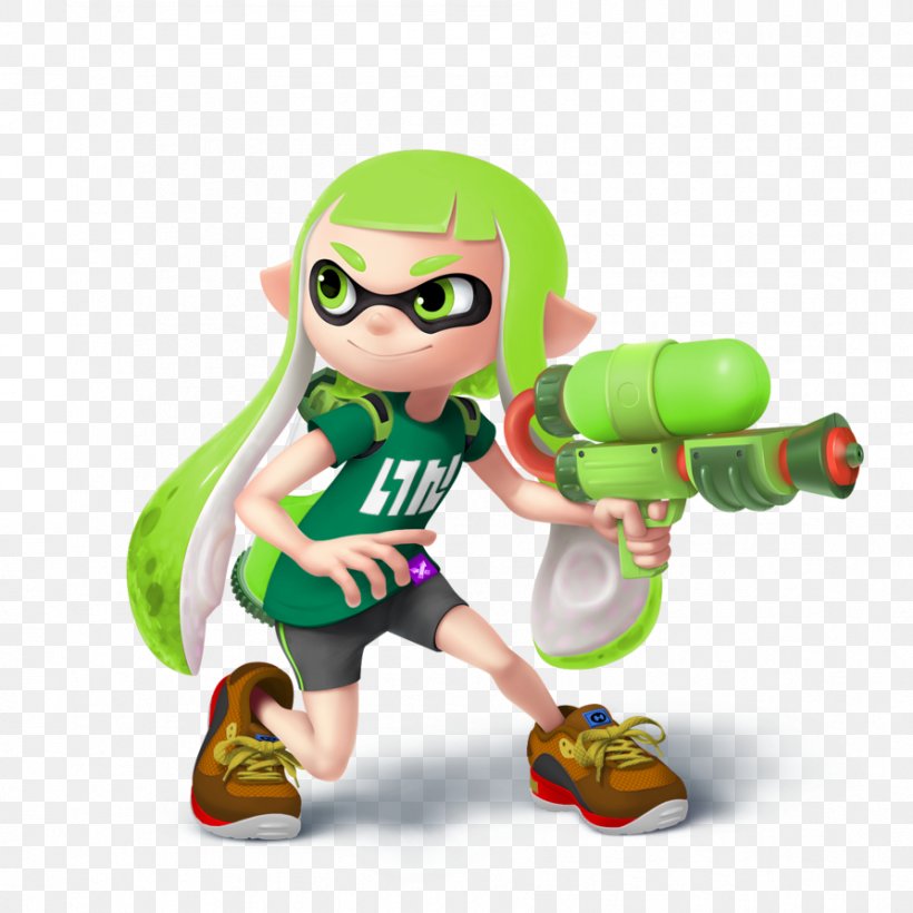 Splatoon 2 Wii U Super Smash Bros.™ Ultimate, PNG, 893x894px, Splatoon, Amiibo, Character, Fictional Character, Figurine Download Free