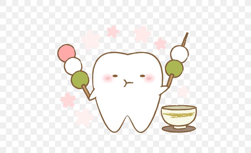 Vertebrate Tooth Clip Art Blog Illustration, PNG, 500x500px, Watercolor, Cartoon, Flower, Frame, Heart Download Free
