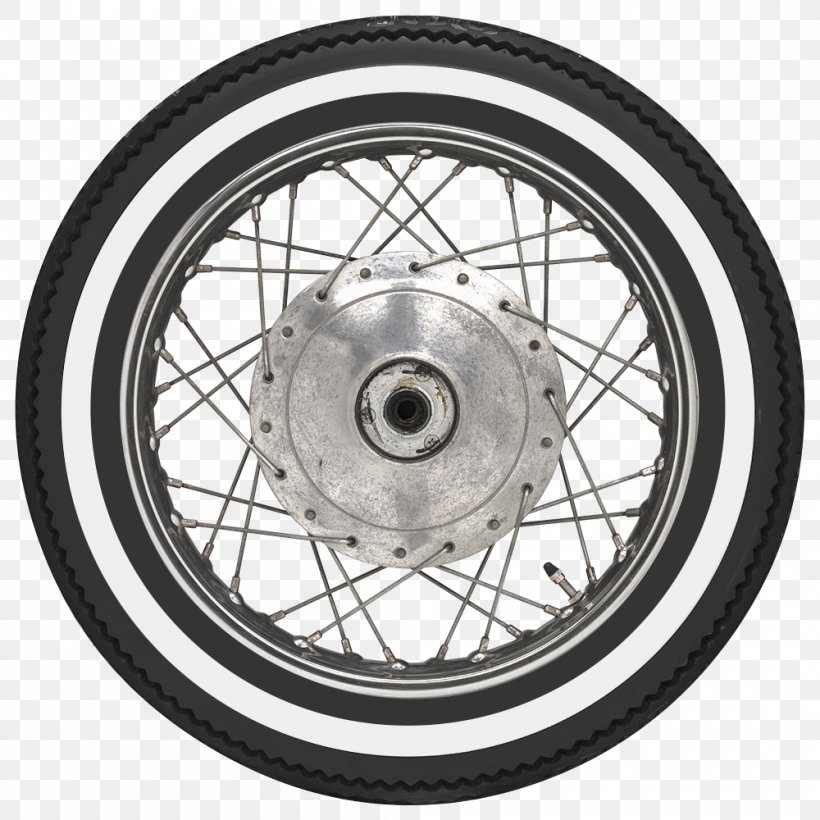 Alloy Wheel Whitewall Tire Car Motorcycle, PNG, 1000x1000px, Alloy Wheel, Auto Part, Automotive Tire, Automotive Wheel System, Bicycle Part Download Free