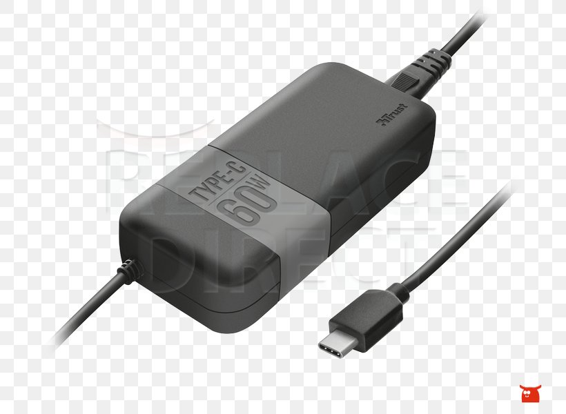 Battery Charger Laptop USB-C AC Adapter, PNG, 800x600px, Battery Charger, Ac Adapter, Adapter, Cable, Computer Component Download Free
