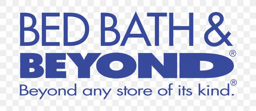 Logo Bed Bath & Beyond Brand Font Product, PNG, 2300x1000px, Logo, Area, Bed Bath Beyond, Blue, Brand Download Free