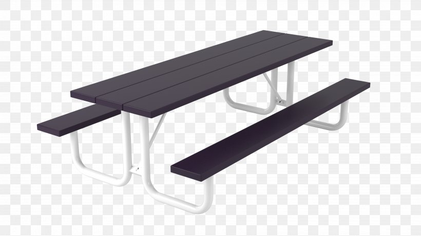 Picnic Table Bench Garden Furniture, PNG, 3840x2160px, Table, Bench, Furniture, Garden Furniture, Metal Download Free