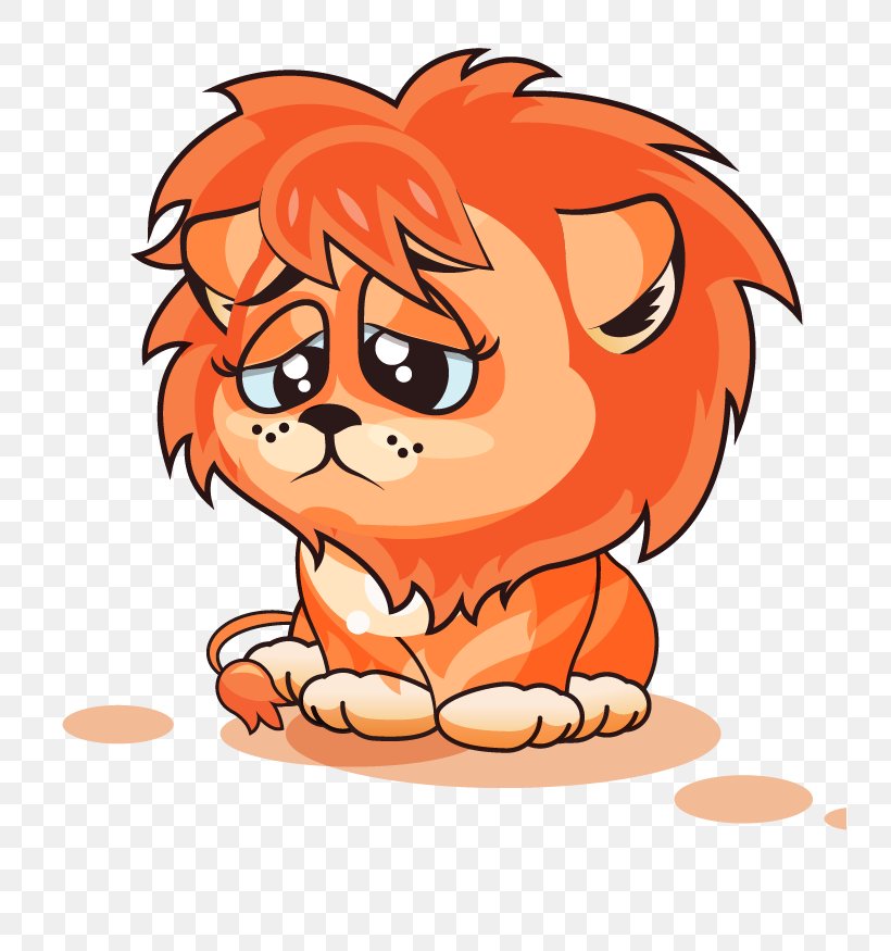 Lion Cartoon Photography Illustration, PNG, 738x875px, Watercolor, Cartoon, Flower, Frame, Heart Download Free