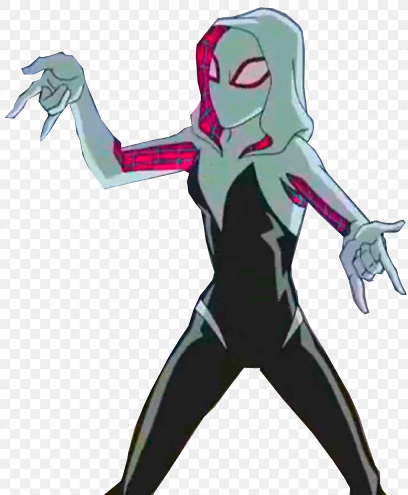 Spider-Woman (Gwen Stacy) Spider-Man Vulture, PNG, 1024x1241px ...