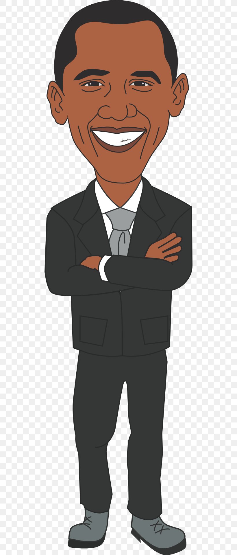 Barack Obama President Of The United States Clip Art, PNG, 512x1918px, Barack Obama, Businessperson, Cartoon, Copyright, Finger Download Free