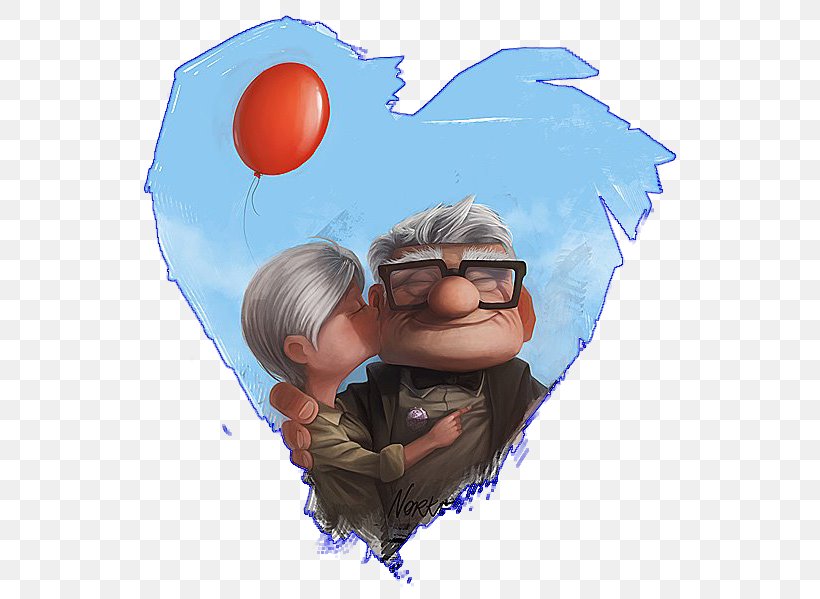 Carl Fredricksen Ellie Fredricksen Pixar Animation Film, PNG, 552x599px, Watercolor, Cartoon, Flower, Frame, Heart Download Free