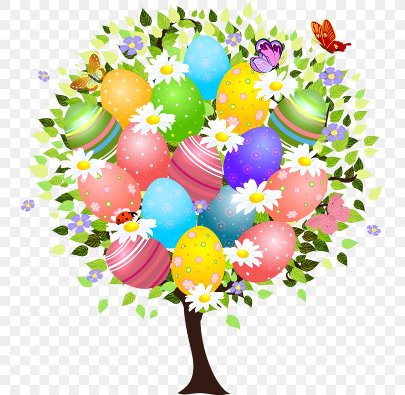 Easter Egg Tree Easter Bunny, PNG, 734x800px, Easter, Art, Christmas Tree, Drawing, Easter Bunny Download Free