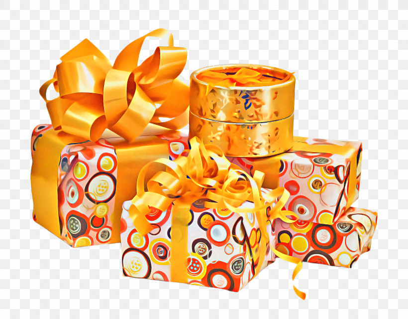 Orange, PNG, 2264x1768px, Orange, Games, Gift Wrapping, Party Favor, Present Download Free