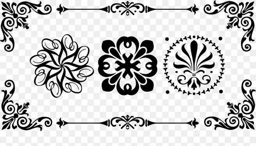Ornament Swash Engraving Art Font, PNG, 923x530px, Ornament, Area, Art, Black, Black And White Download Free