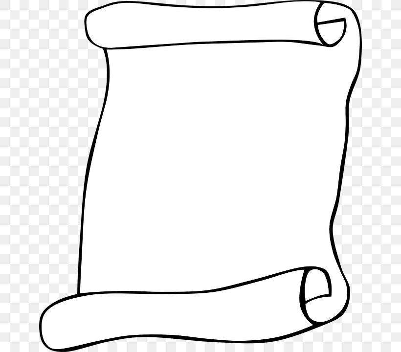 Paper Parchment Clip Art, PNG, 660x720px, Paper, Area, Black, Black And White, Calfskin Download Free