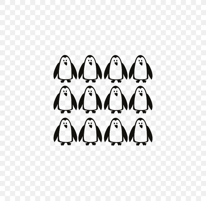 Penguin Cartoon Line Font, PNG, 800x800px, Penguin, Area, Beak, Bird, Black And White Download Free