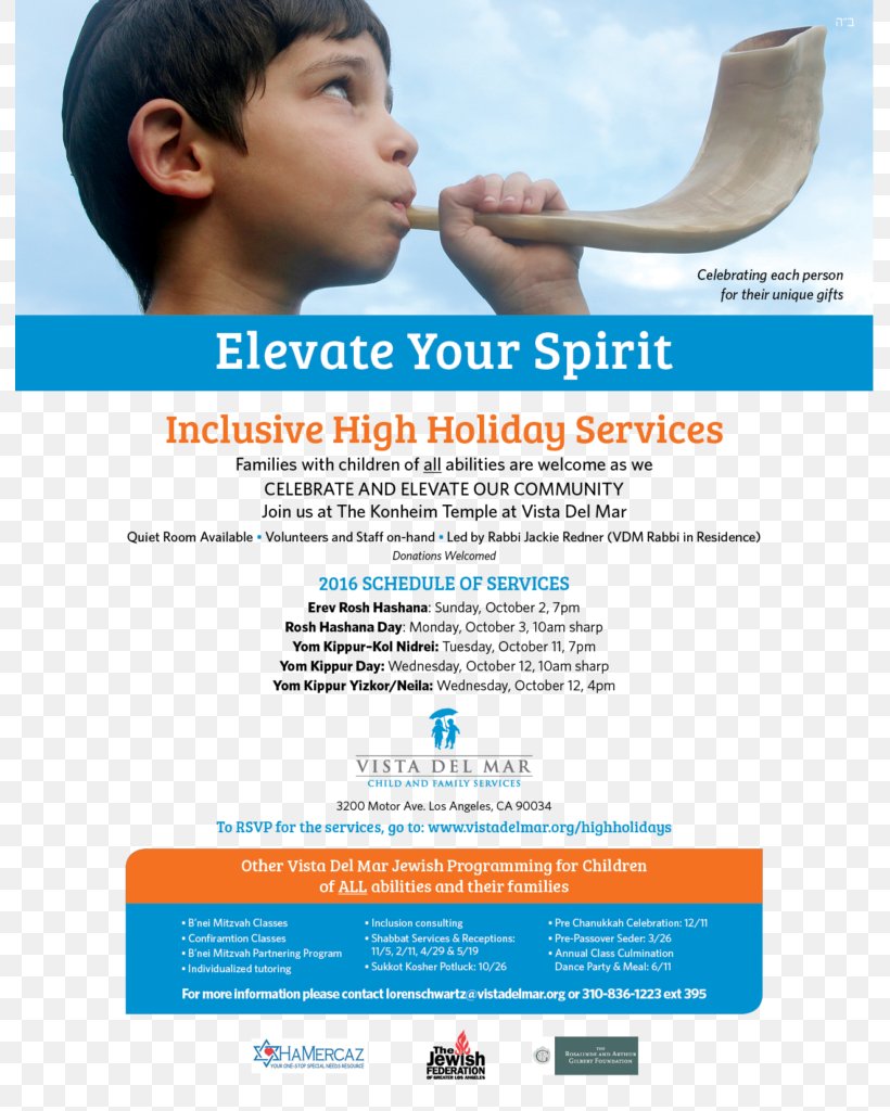 Shofar Blowing High Holy Days Judaism Service, PNG, 791x1024px, Shofar Blowing, Advertising, Brand, Brochure, High Holy Days Download Free