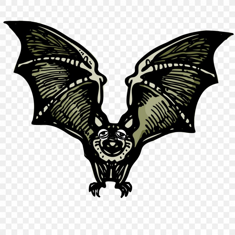 Bat Cartoon Drawing, PNG, 1276x1276px, Bat, Black And White, Blood, Butterfly, Cartoon Download Free