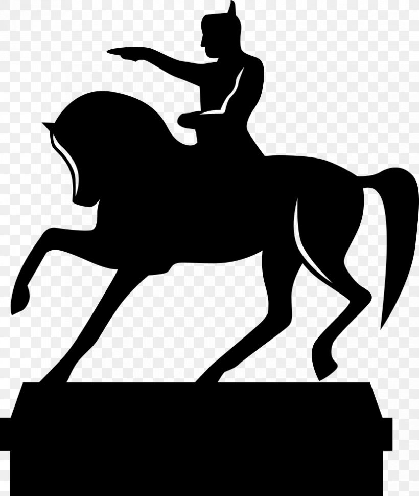 David Equestrian Statue Sculpture, PNG, 828x980px, David, Abraham Lincoln, Black, Black And White, Bridle Download Free