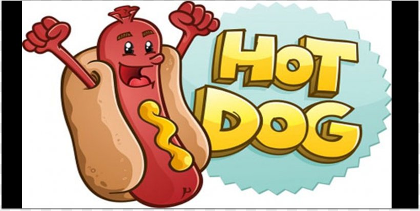 Hot Dog Days Hamburger Sausage, PNG, 1851x932px, Hot Dog, Art, Bun, Cartoon, Cuisine Download Free