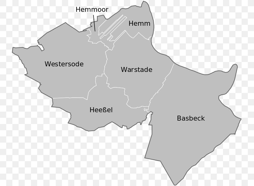Map Districts Of Germany Village Wikipedia Hemmoor, PNG, 746x600px, Map, Area, Diagram, Districts Of Germany, Village Download Free