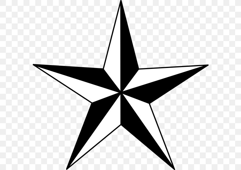 Nautical Star T-shirt Tattoo Decal Clip Art, PNG, 600x580px, Nautical Star, Abziehtattoo, Black And White, Color, Decal Download Free