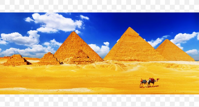 Great Pyramid Of Giza Photography Niagara Falls Royalty-free, PNG, 1228x662px, Great Pyramid Of Giza, Aeolian Landform, Desert, Ecoregion, Egypt Download Free