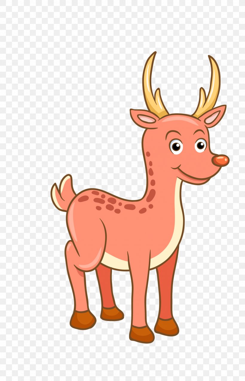 Vector Graphics Image Cartoon Deer, PNG, 1480x2304px, Cartoon, Animal Figure, Animation, Antler, Camel Like Mammal Download Free