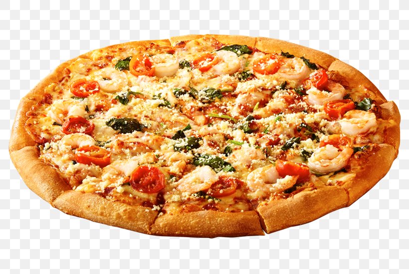 California-style Pizza Sicilian Pizza Seafood Pizza Domino's Pizza, PNG, 800x550px, Californiastyle Pizza, American Food, California Style Pizza, Cheese, Cuisine Download Free