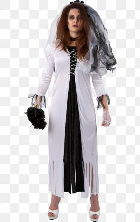 Lovelorn - Corpse Bride Costume Party Clothing Dress PNG