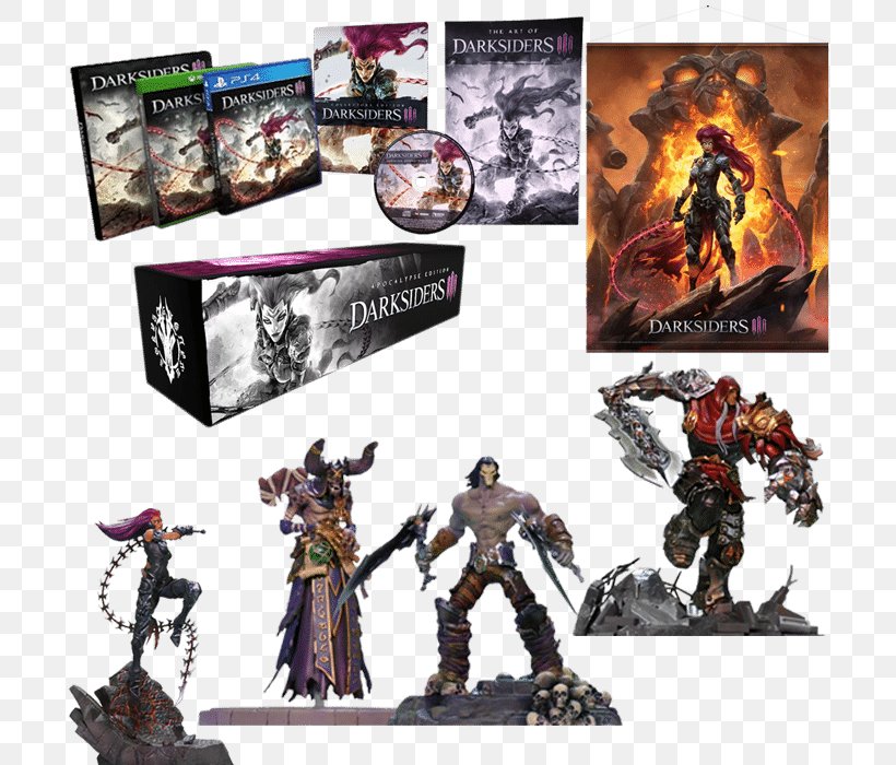 Darksiders III Game PlayStation 4, PNG, 700x700px, 2018, Darksiders Iii, Action Figure, Action Roleplaying Game, Apocalypse Download Free