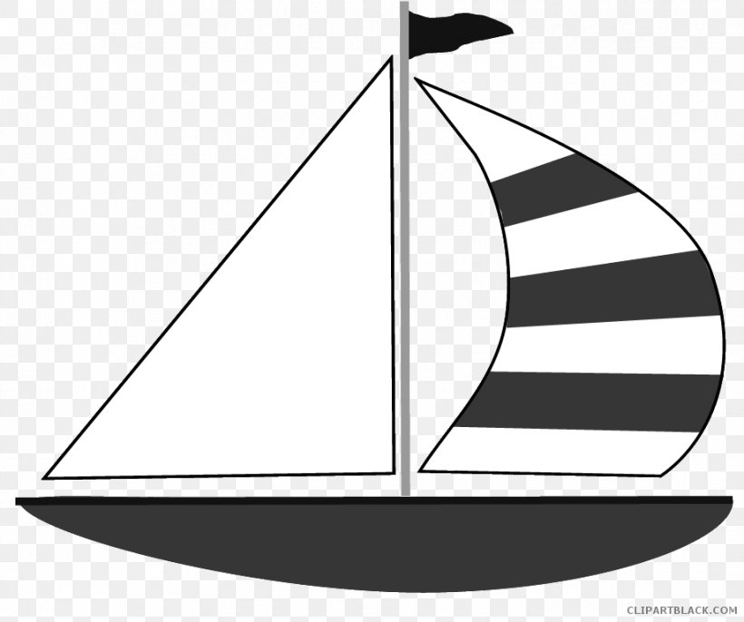 Clip Art Image Vector Graphics Sailboat Sailing, PNG, 919x769px, Sailboat, Area, Black And White, Boat, Brigantine Download Free