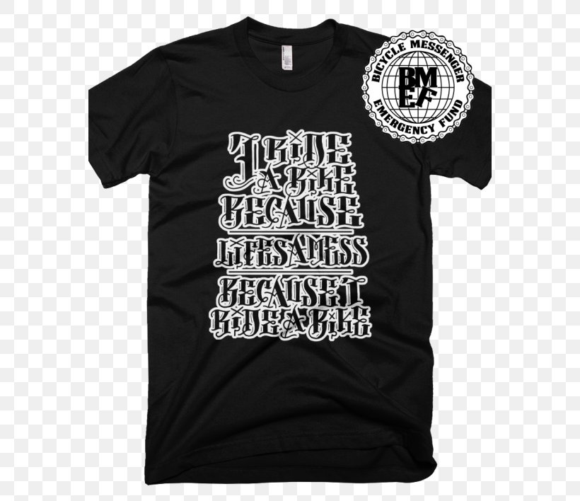 Long-sleeved T-shirt Long-sleeved T-shirt Logo Font, PNG, 570x708px, Tshirt, Bicycle Messenger, Black, Brand, Clothing Download Free