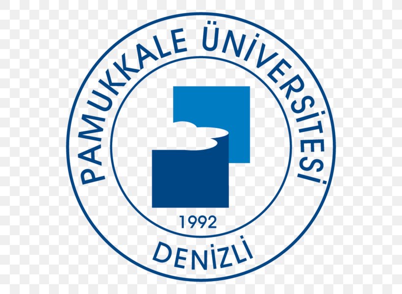 Pamukkale University Hospital Logo Pamukkale Üniversitesi Emblem, PNG, 600x600px, Pamukkale University, Area, Blue, Brand, Denizli Download Free