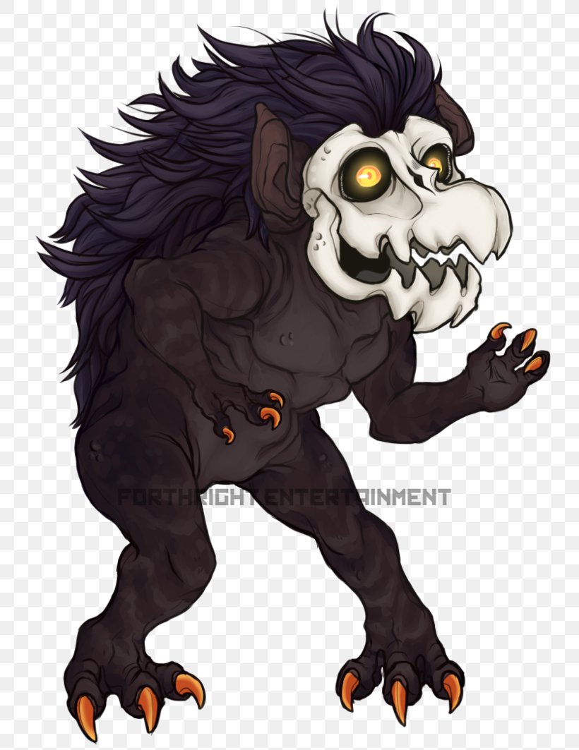 Werewolf Cat Cartoon Demon, PNG, 751x1063px, Werewolf, Carnivoran, Cartoon, Cat, Cat Like Mammal Download Free