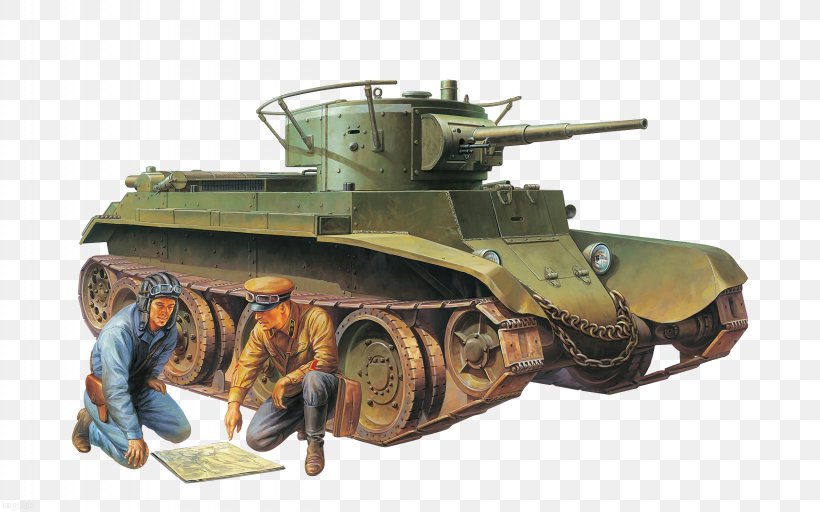 BT-7 BT Tank Tamiya Corporation 1:35 Scale Plastic Model, PNG, 2560x1600px, 135 Scale, Bt Tank, Armored Car, Churchill Tank, Combat Vehicle Download Free