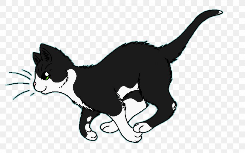 Cat Warriors Tallstar Crowfeather WindClan, PNG, 1368x855px, Cat, American Wirehair, Animation, Black Cat, Blackandwhite Download Free