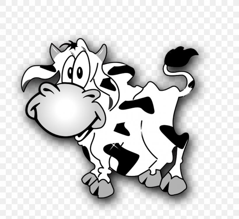 Cattle Cartoon, PNG, 868x796px, Cattle, Advertising, Art, Black, Black And White Download Free