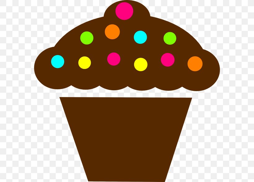 Cupcake Icing Polka Clip Art, PNG, 600x589px, Cupcake, Cartoon, Food, Free Content, Ice Cream Cone Download Free