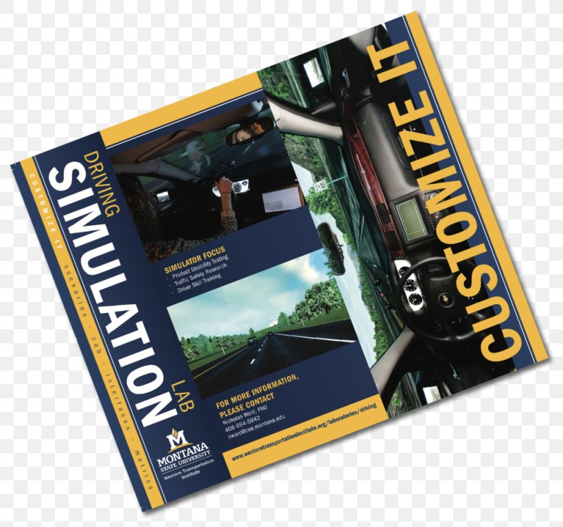 Driving Simulator Laboratory Marketing Brochure Simulation, PNG, 1024x960px, Driving Simulator, Brand, Brochure, Driving, Institute Download Free