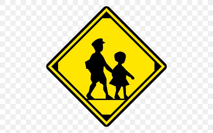 Traffic Sign Warning Sign Child, PNG, 512x512px, Traffic Sign, Child, Driving, Gesture, Infrastructure Download Free