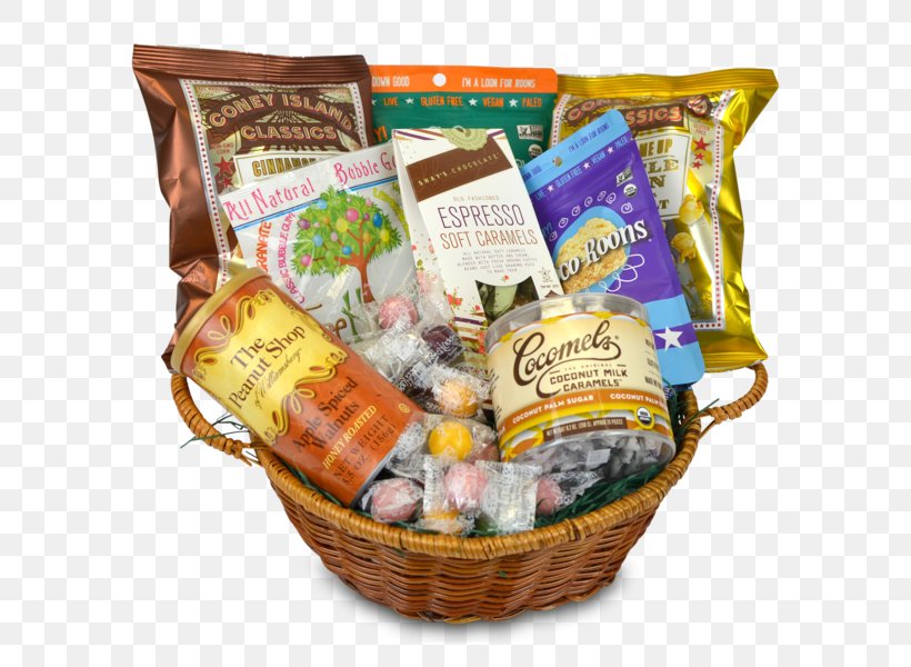 Food Gift Baskets Hamper Mishloach Manot, PNG, 600x600px, Food Gift Baskets, Basket, Confectionery, Convenience Food, Dried Fruit Download Free