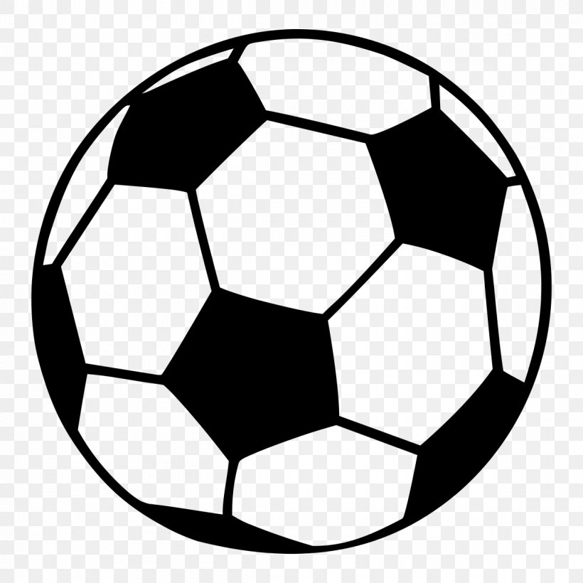 Football Clip Art, PNG, 1200x1200px, Ball, Area, Black And White, Drawing, Football Download Free