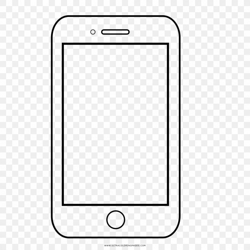 IPhone 5 IPhone 7 Drawing Sketch, PNG, 1000x1000px, Iphone 5, Apple, Area, Black, Communication Device Download Free