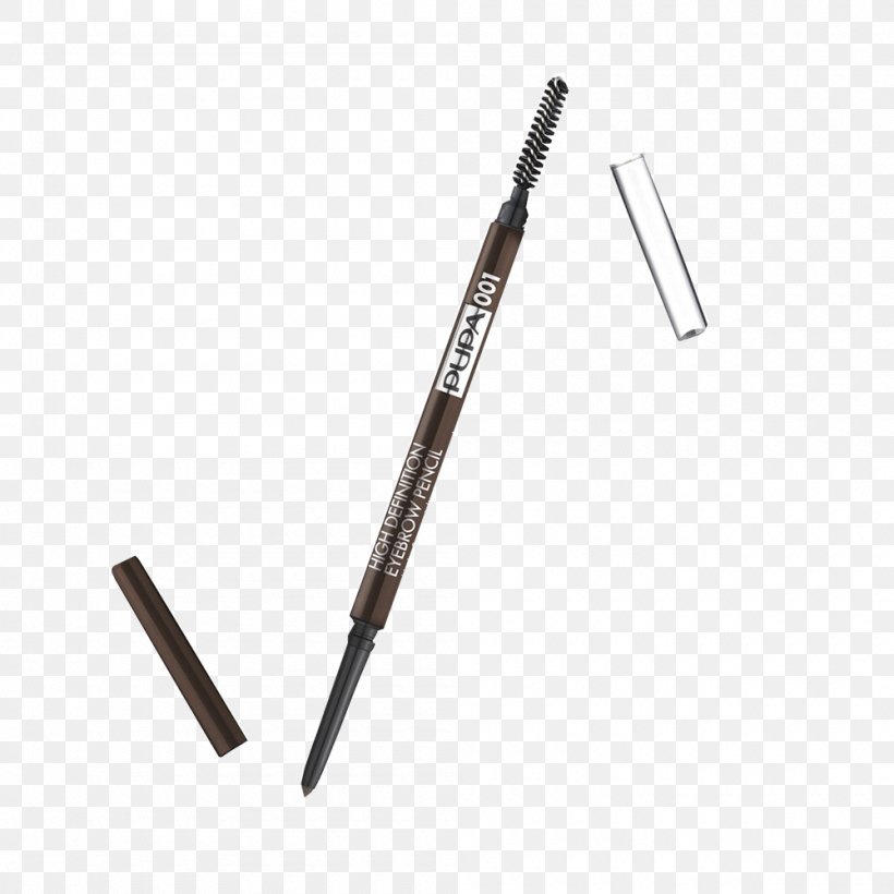Pens Pencil Eyebrow PUPA Brush, PNG, 1000x1000px, Pens, Brush, Eyebrow, Office Supplies, Pen Download Free