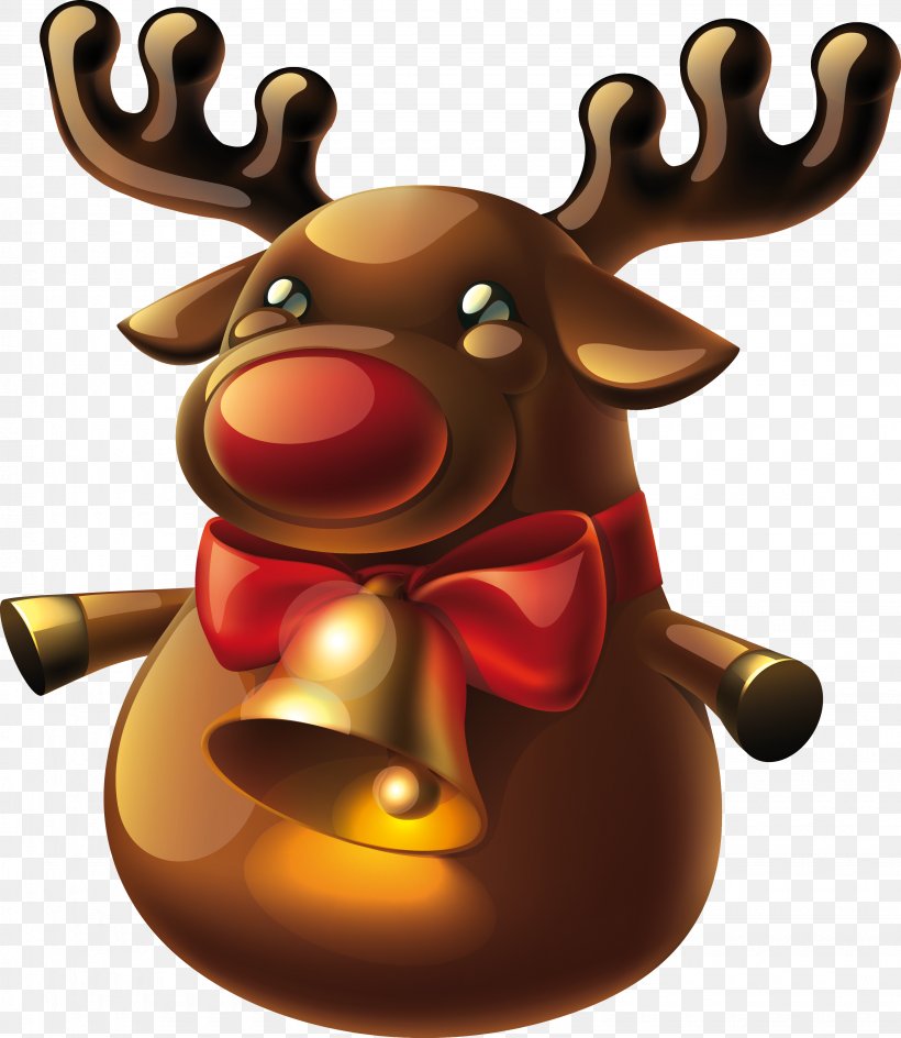 Reindeer Elk Santa Claus Moose, PNG, 3080x3547px, Deer, Antler, Christmas, Christmas Decoration, Christmas Ornament Download Free