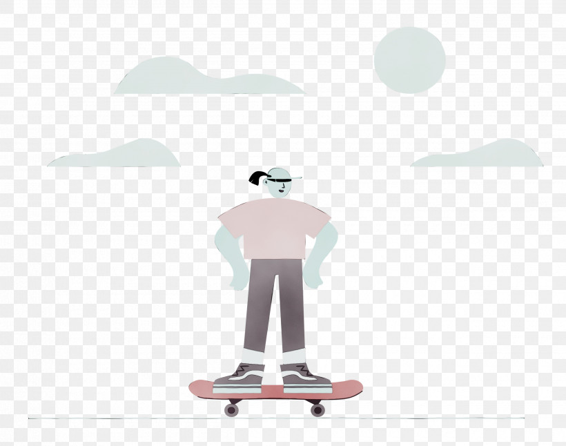 Skateboard Skateboarding Equipment Sports Equipment, PNG, 2500x1970px, Skating, Cartoon, Computer, Equipment, Meter Download Free