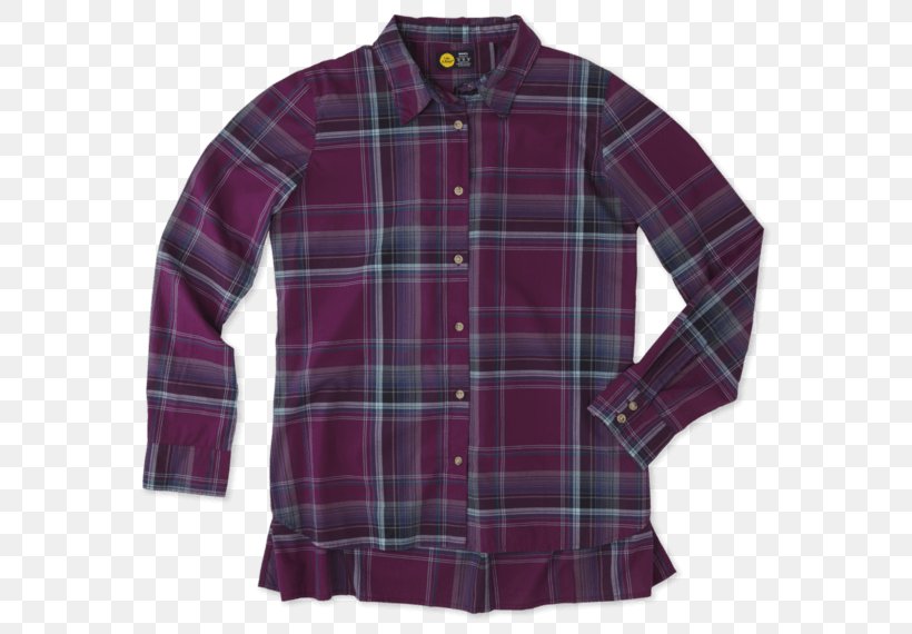 Sleeve Tartan Button Shirt Outerwear, PNG, 570x570px, Sleeve, Barnes Noble, Button, Magenta, Outerwear Download Free