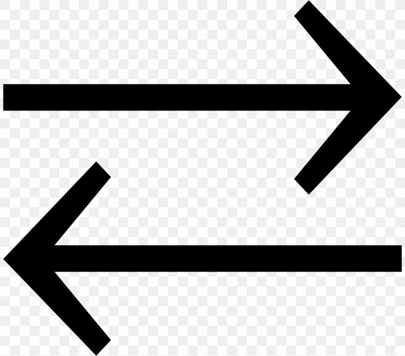 Equals Sign Arrow Symbol Chemical Equilibrium, PNG, 1164x1024px, Equals Sign, Area, Black, Black And White, Brand Download Free